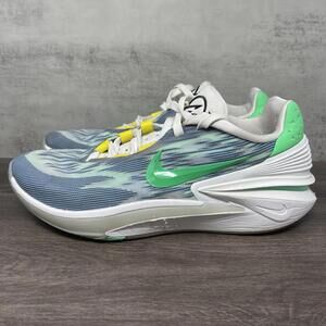 Nike Zoom GT Cut 2 Shoes Mens 10.5 Blue Green White Sneakers DJ6015-403